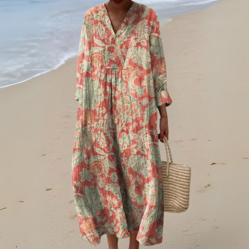 FREYA – VINTAGE FLORAL DRESS