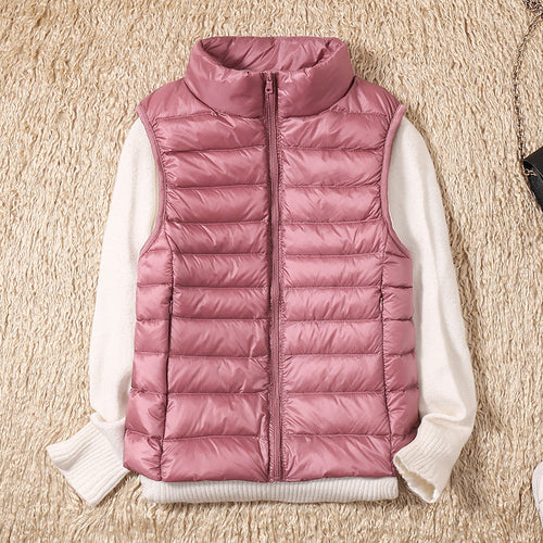 Galora - Fresh Vest Featuring White Duck Feathers