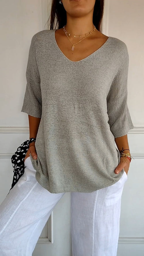 Anna - Knit Top with