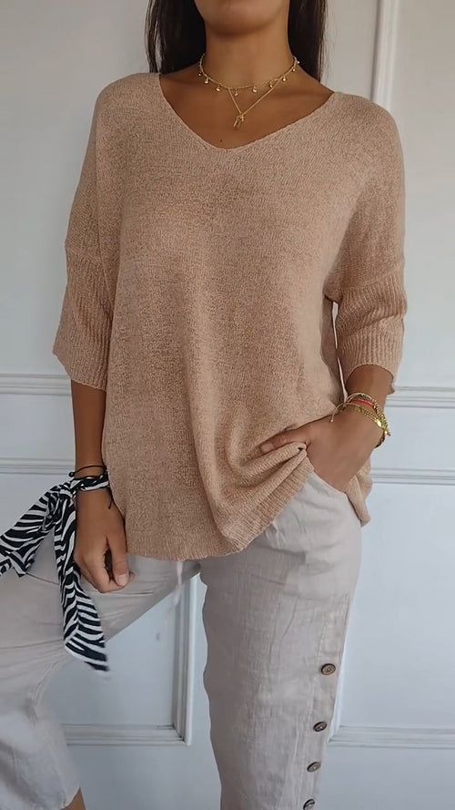 Anna - Knit Top with