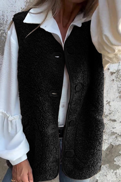 Clarissa – Women’s Solid Colour Sleeveless Fleece Vest