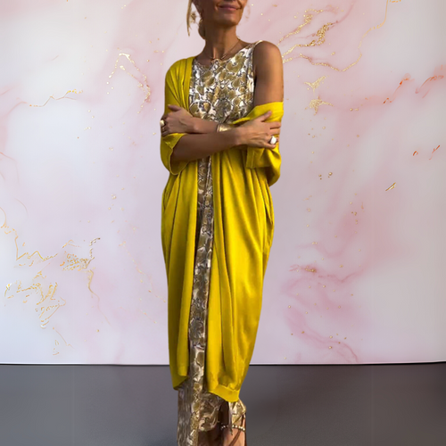 Melanie™ | Elegant dress with cardigan