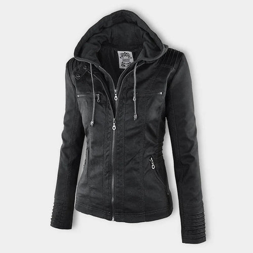Ivory™ | Weather-Resistant Women's Jacket with Hood