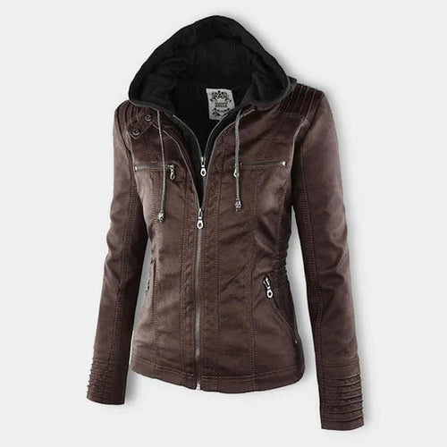 Ivory™ | Weather-Resistant Women's Jacket with Hood