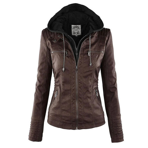 Ivory™ | Weather-Resistant Women's Jacket with Hood