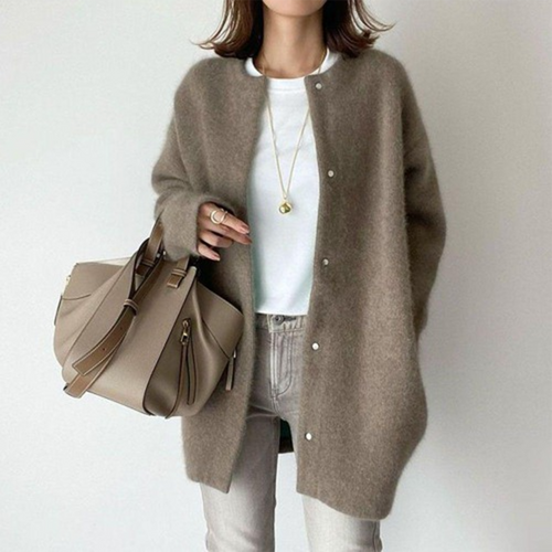 Amandine | Refined Layered Cardigan