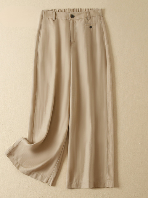 VEDA – JACQUARD WIDE-LEG TROUSERS