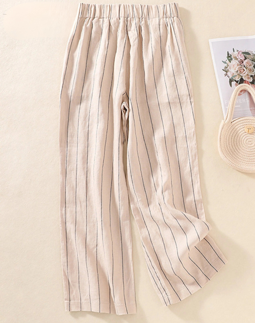 THEA – STRIPED TROUSERS