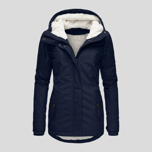 Claudine – Women’s Winter Hooded Fleece Coat