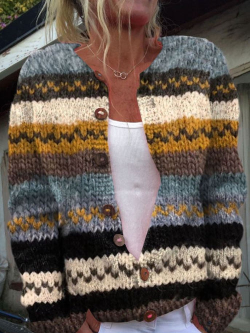 Zaddie | Vibrantly Colored Cardigan