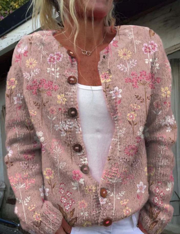 Hebe | Stylish Floral Print Vest