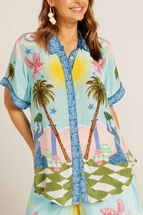 Cree Ethnic Hand-Painted Print Loose set