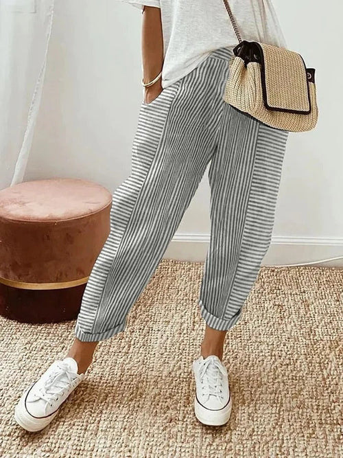 Luna™ – Striped Comfort Trousers