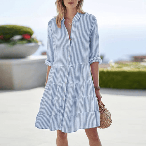 Hannah | Breezy Striped Dress
