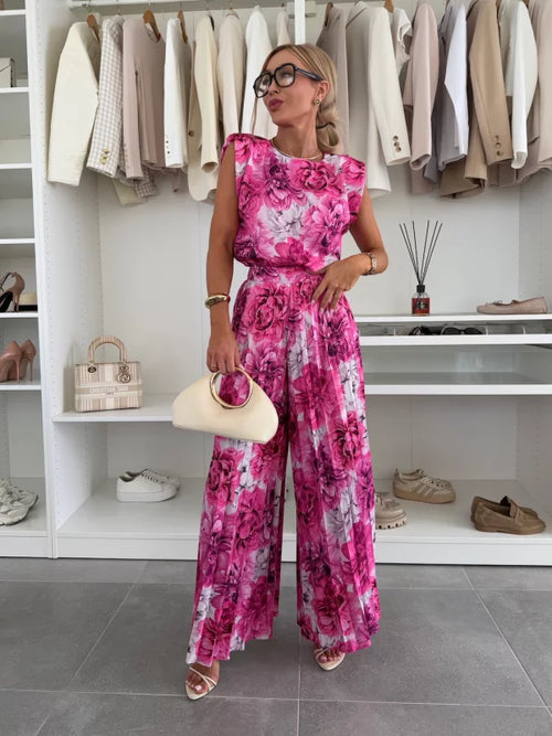 Maruja | Top and Trousers Set