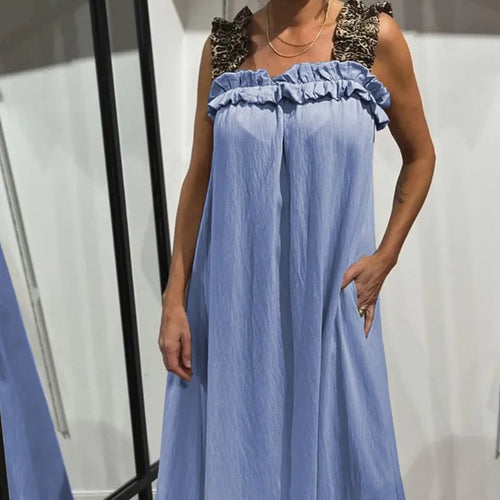Savanna Straps Casual Maxi Dress