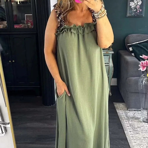 Savanna Straps Casual Maxi Dress