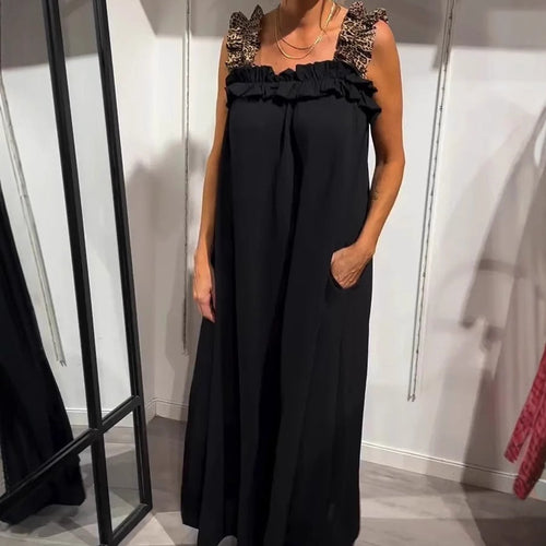 Savanna Straps Casual Maxi Dress