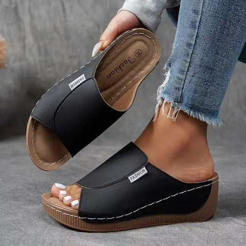 Comfortable Casual Wedge Heeled Sandals for Women