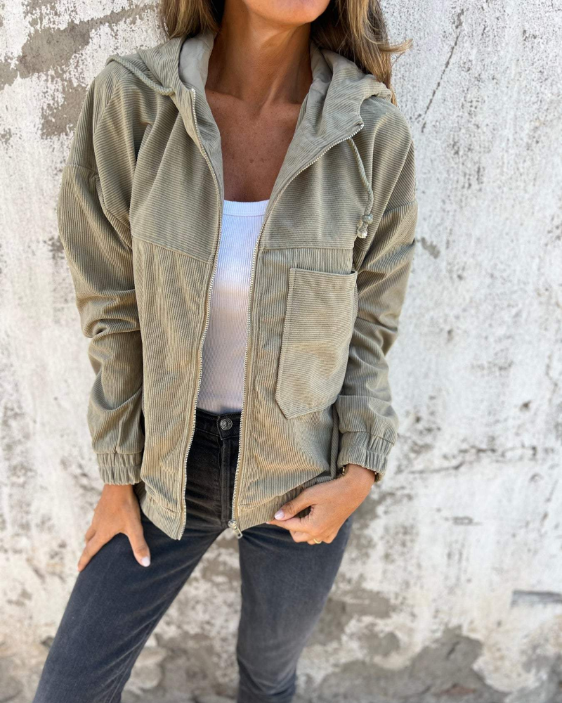 Alma™ | Warm, soft, and retro-inspired cord jacket