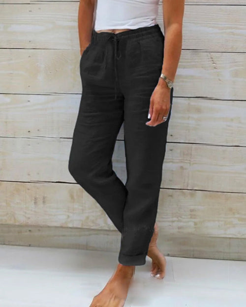 Miriam Elastic Waist Trousers