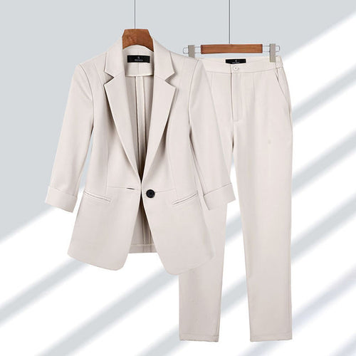 Viktoriya - Two-Piece Blazer and Trouser Set