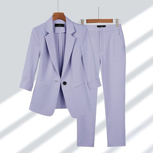 Viktoriya - Two-Piece Blazer and Trouser Set