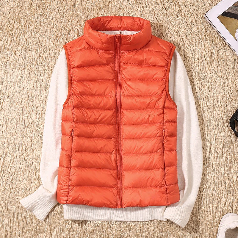 Galora - Fresh Vest Featuring White Duck Feathers