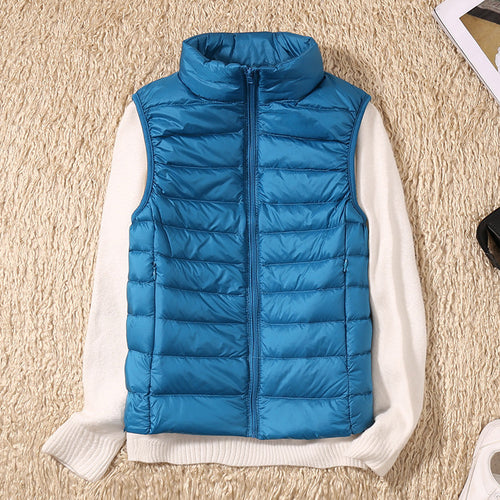 Galora - Fresh Vest Featuring White Duck Feathers