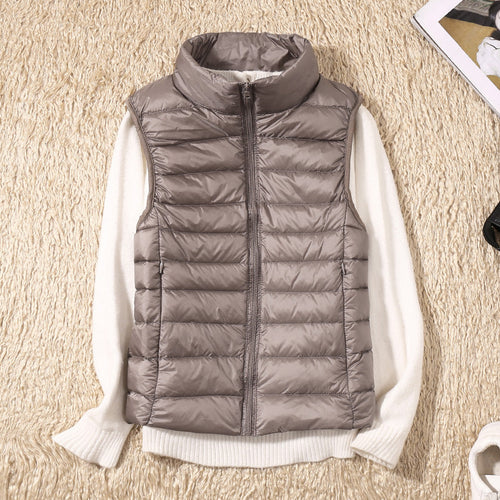 Galora - Fresh Vest Featuring White Duck Feathers