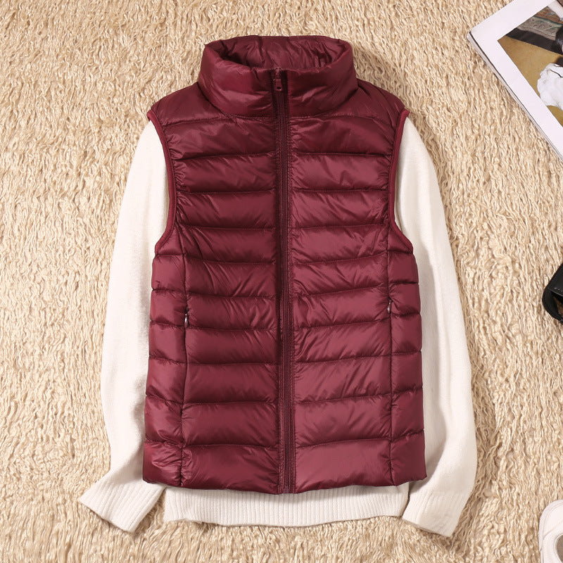 Galora - Fresh Vest Featuring White Duck Feathers