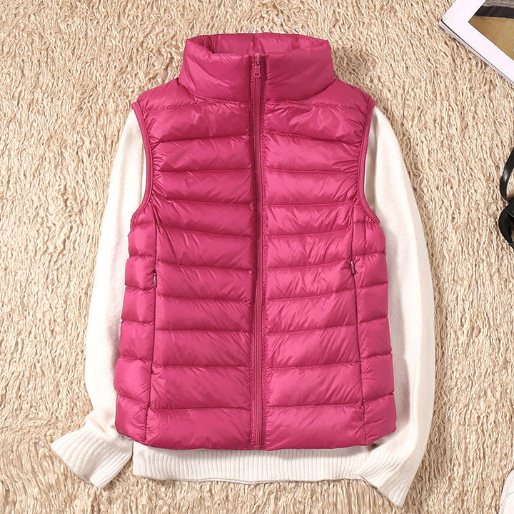 Galora - Fresh Vest Featuring White Duck Feathers