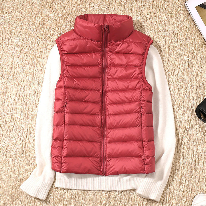 Galora - Fresh Vest Featuring White Duck Feathers