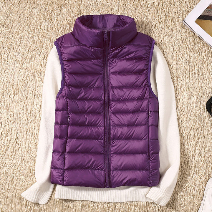 Galora - Fresh Vest Featuring White Duck Feathers