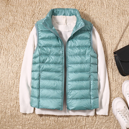 Galora - Fresh Vest Featuring White Duck Feathers