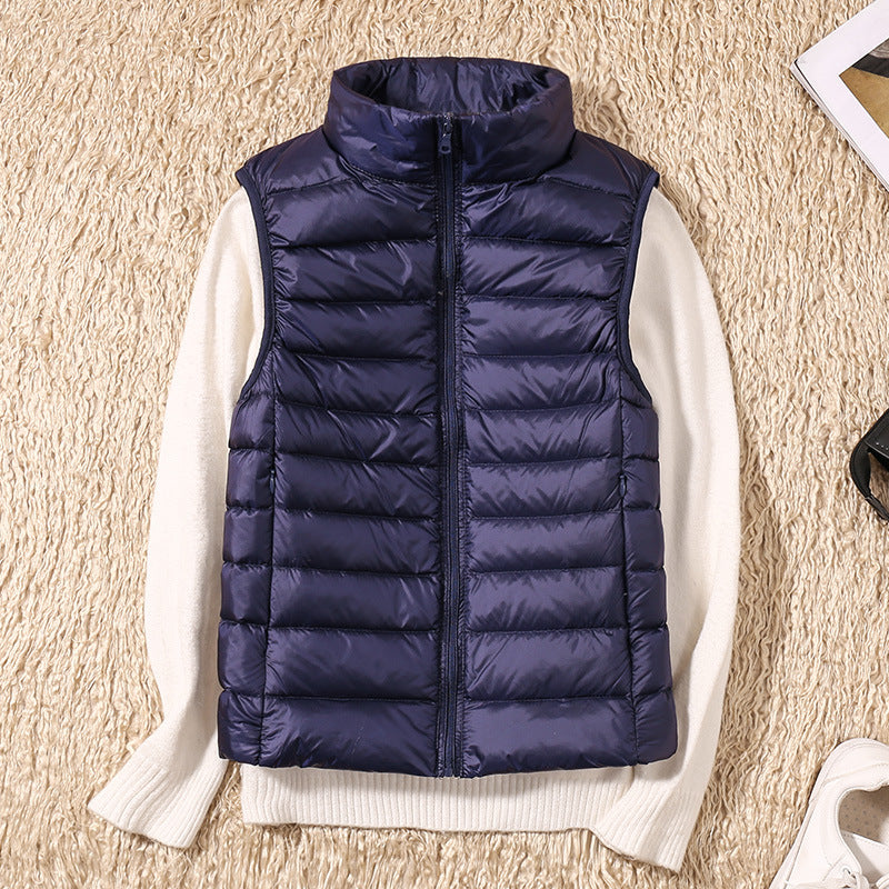 Galora - Fresh Vest Featuring White Duck Feathers