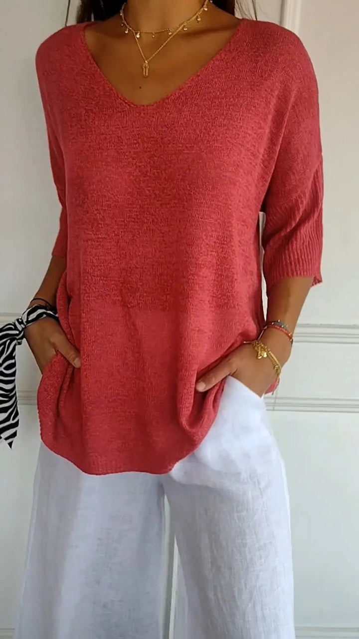 Anna - Knit Top with
