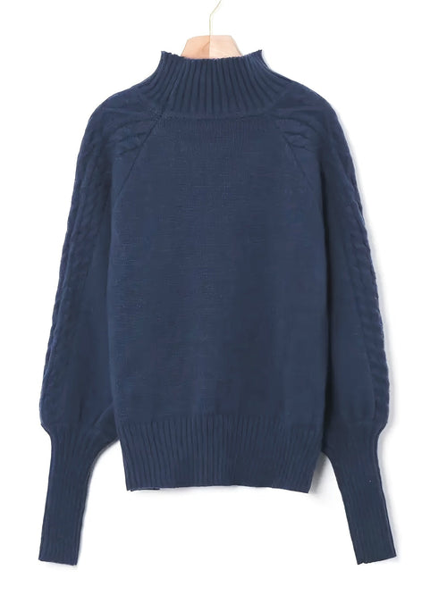 Tinsley - Casual Long Sleeve Knitted Sweater
