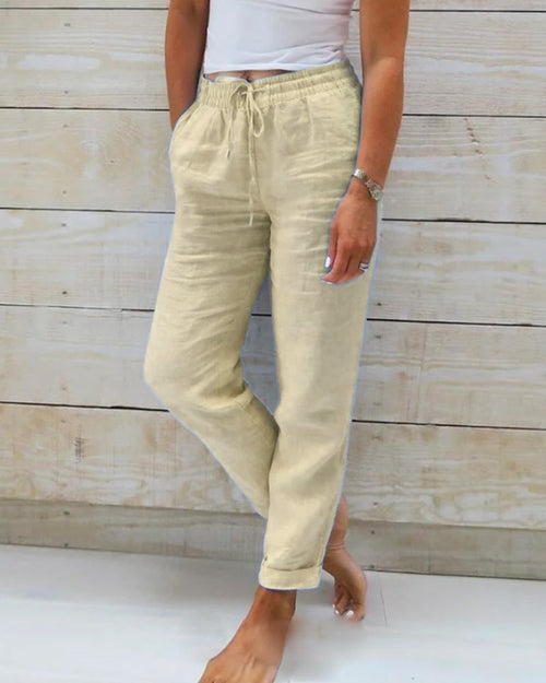 Miriam Elastic Waist Trousers