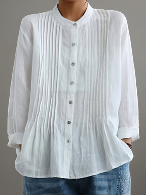 CELINE –  PLEATED SHIRT