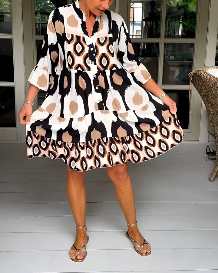 Lavira - Elegant Midi Dress
