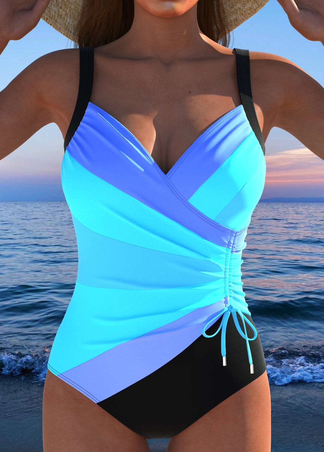 Amryth | Luxurious Swimsuit with Colourful Print