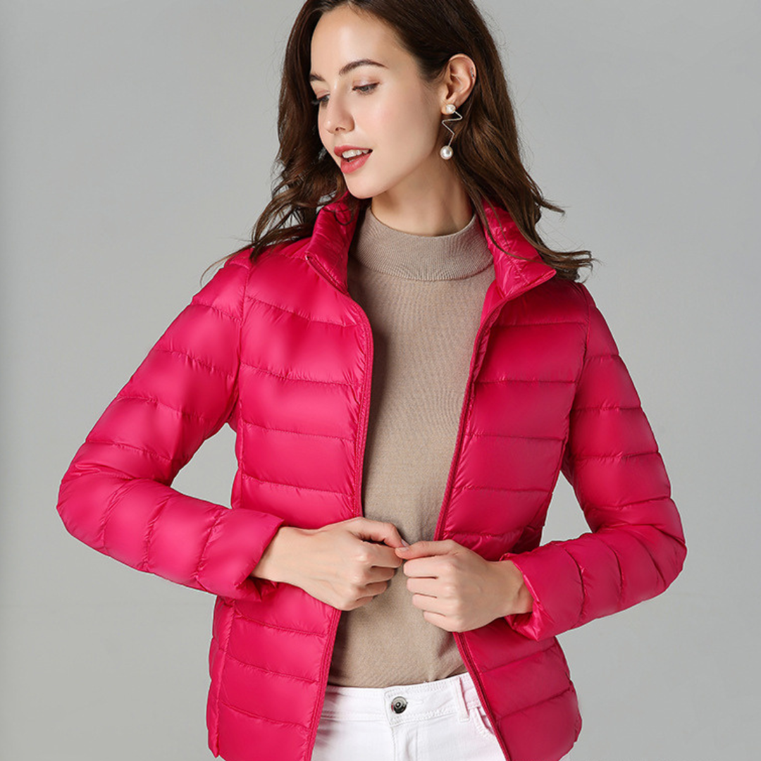 Celeste – Lightweight waterproof pleated jacket