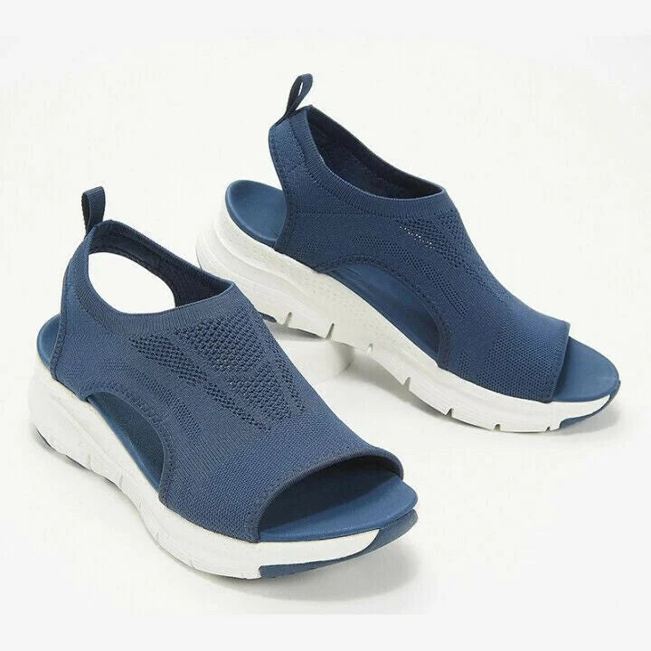 Lunvra Washable Slingback Orthopedic Slide Sport Sandals