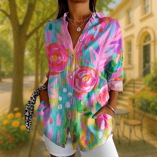 MELORIA™ | Floral Print Blouse