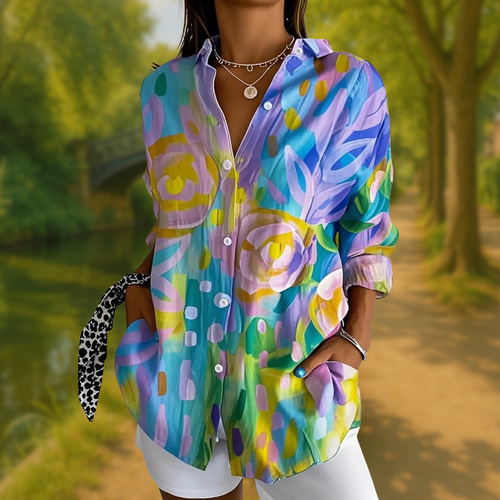 MELORIA™ | Floral Print Blouse