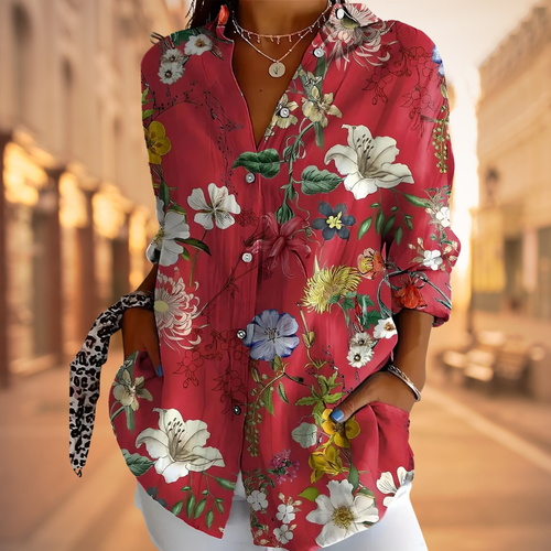 LYSANDRA™ | Floral Pattern Blouse