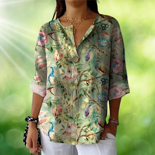ARLYSSA™ | Floral Print Blouse