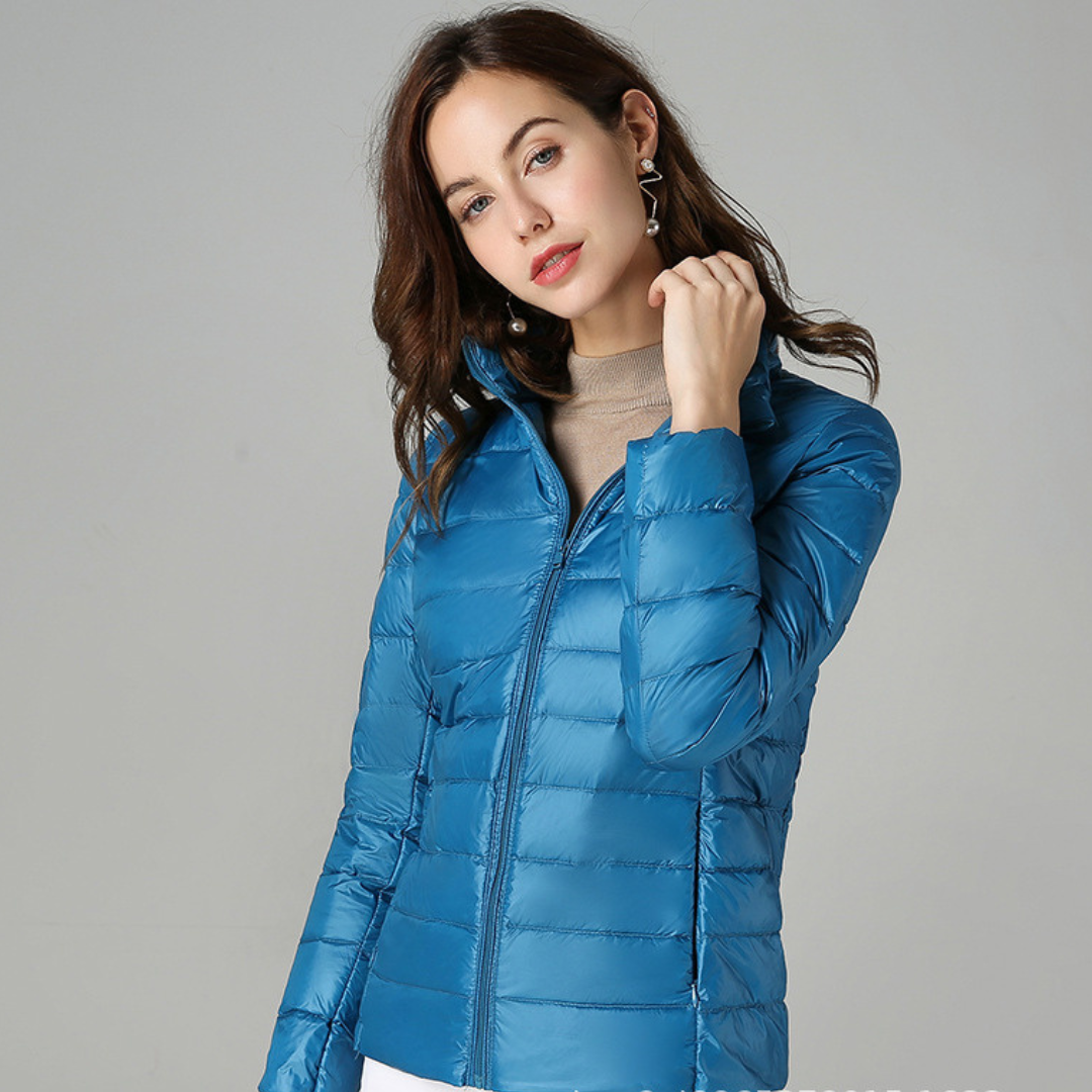 Celeste – Lightweight waterproof pleated jacket