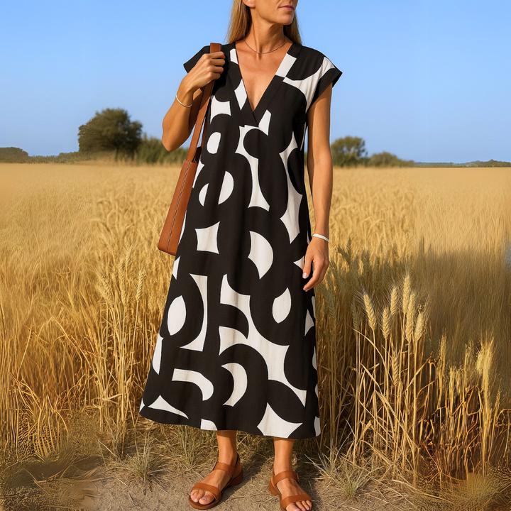 Valérie | Airy Dress with V-Neck